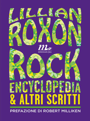 cover image of Rock encyclopedia e altri scritti